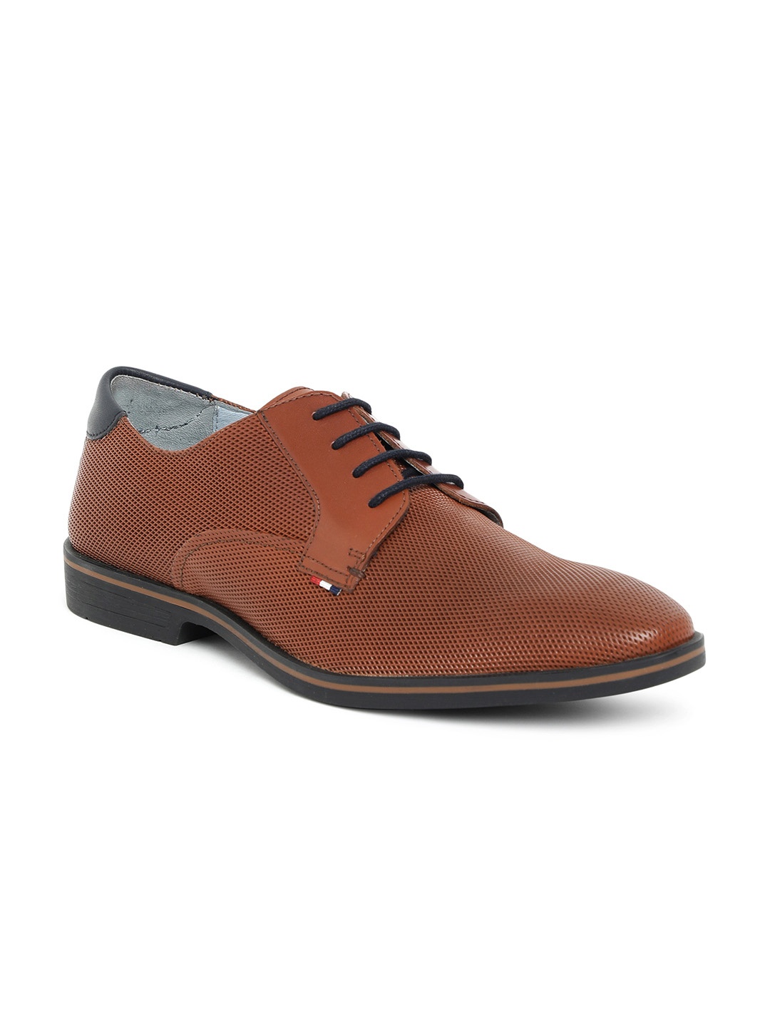 

GABICCI Men Leather Formal Derbys, Tan