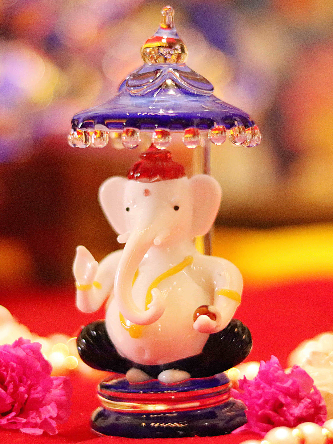 

NMII Blue Religious Idol Showpiece