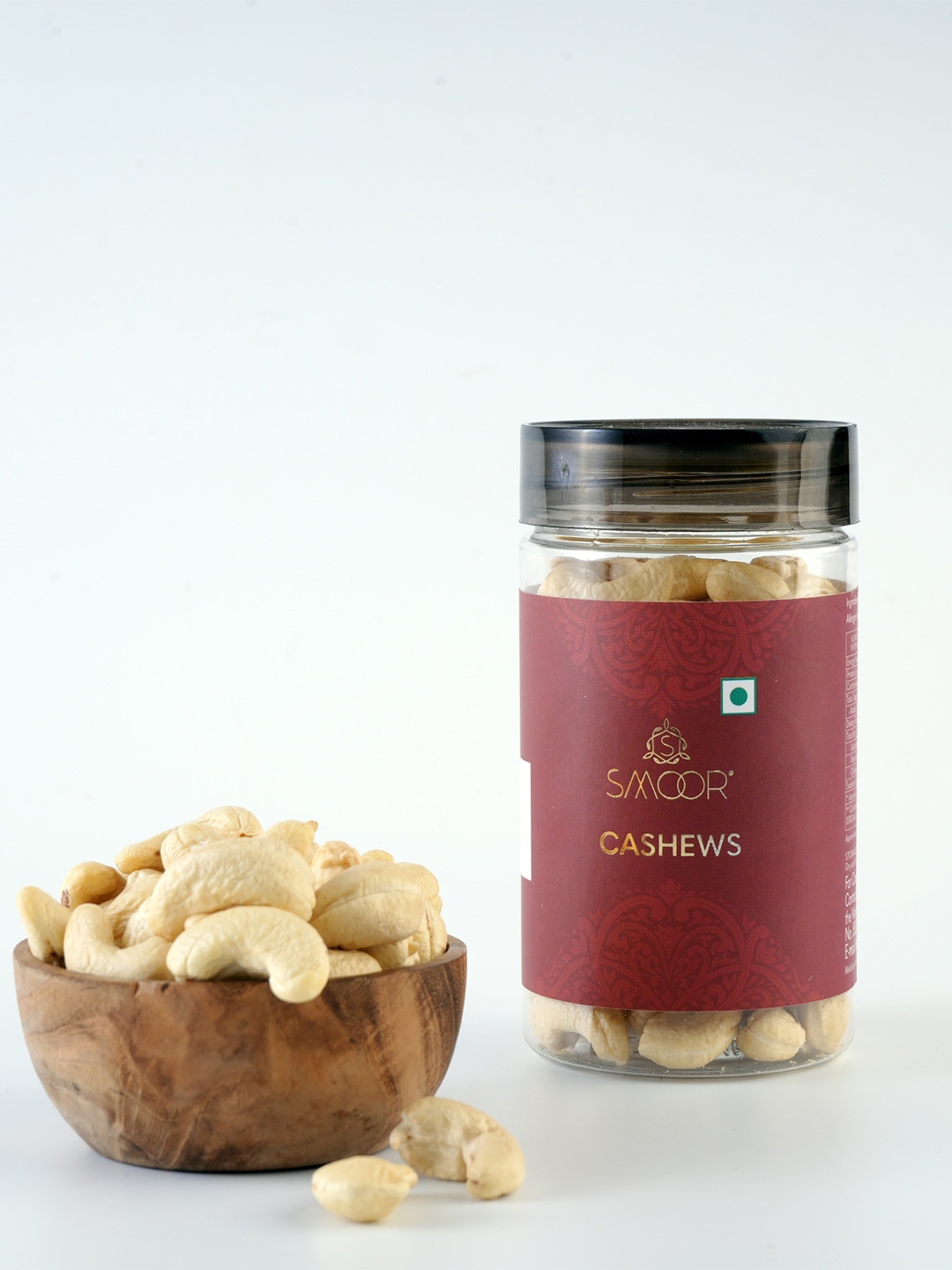 

SMOOR Cashews -100gm, Maroon