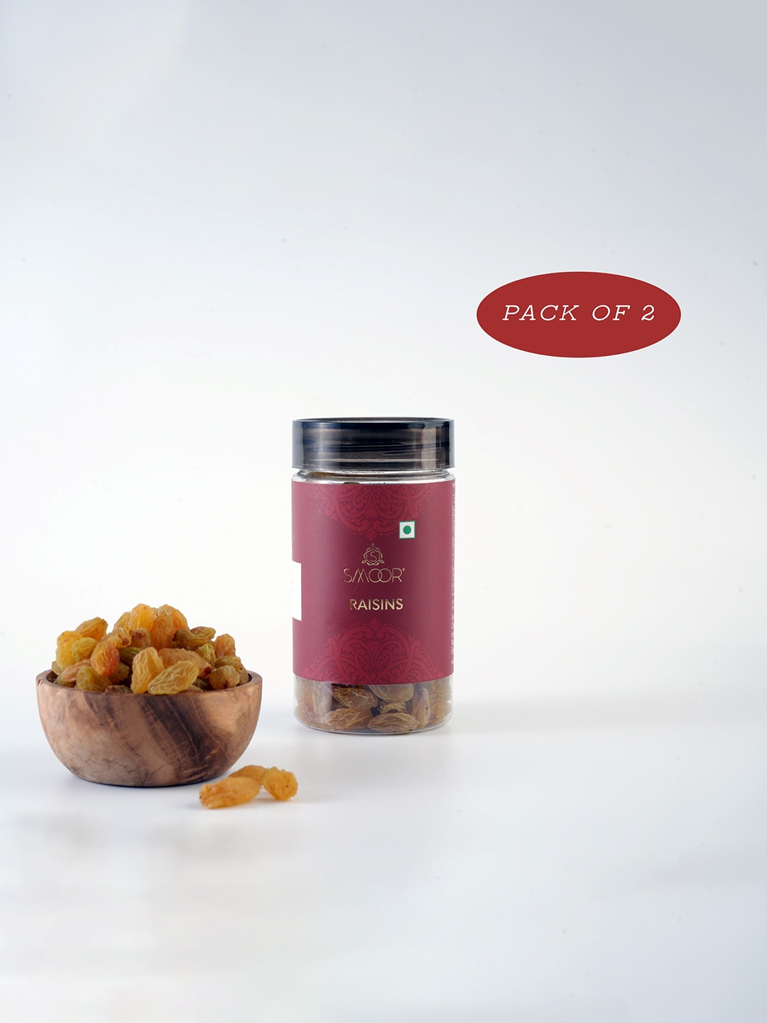 

SMOOR Raisins - 100gm, Maroon