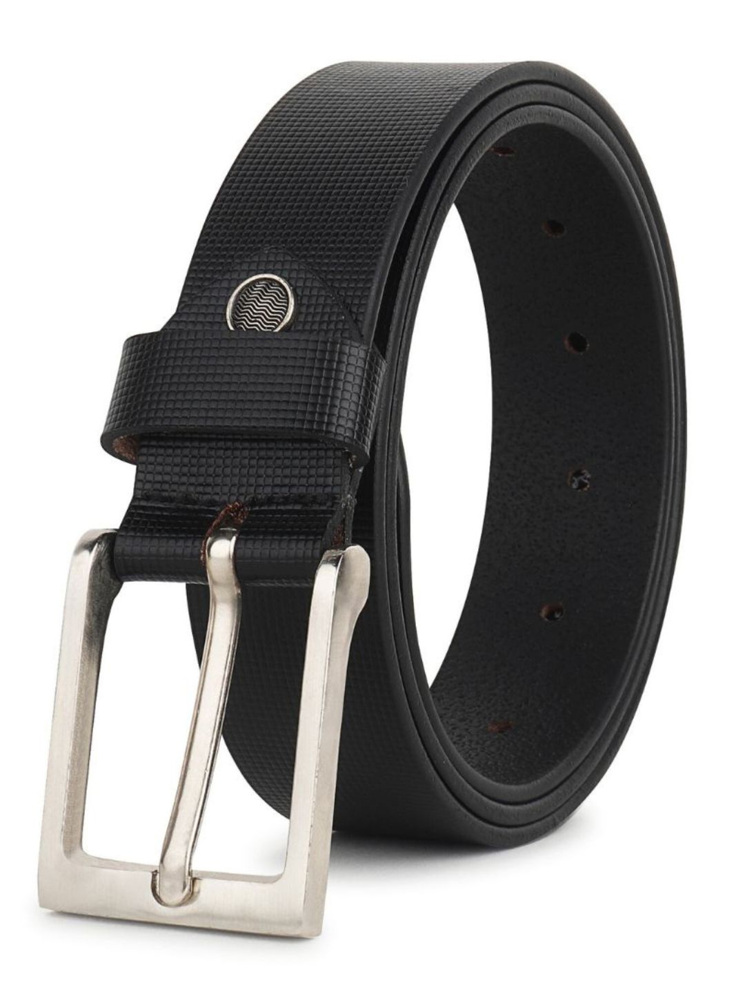 

Hayes London Men Leather Belts Premium Genuine Formal Belt Sigma, Black