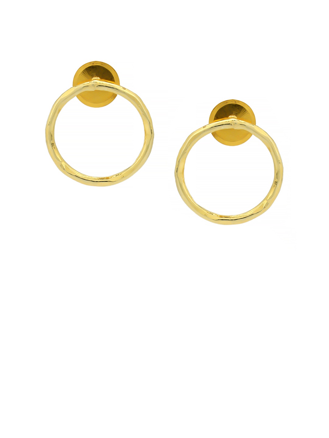 

Bubber Jewels 18K Gold Plated Contemporary Drop Earrings