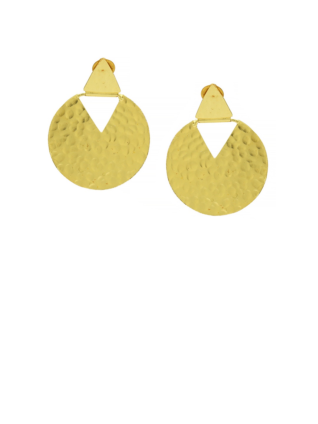 

Bubber Jewels 18K Gold Plated Contemporary Drop Earrings