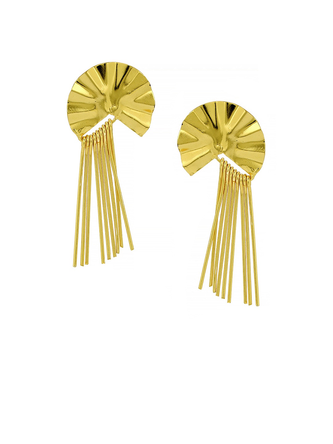 

Bubber Jewels 18K Gold Plated Contemporary Drop Earrings