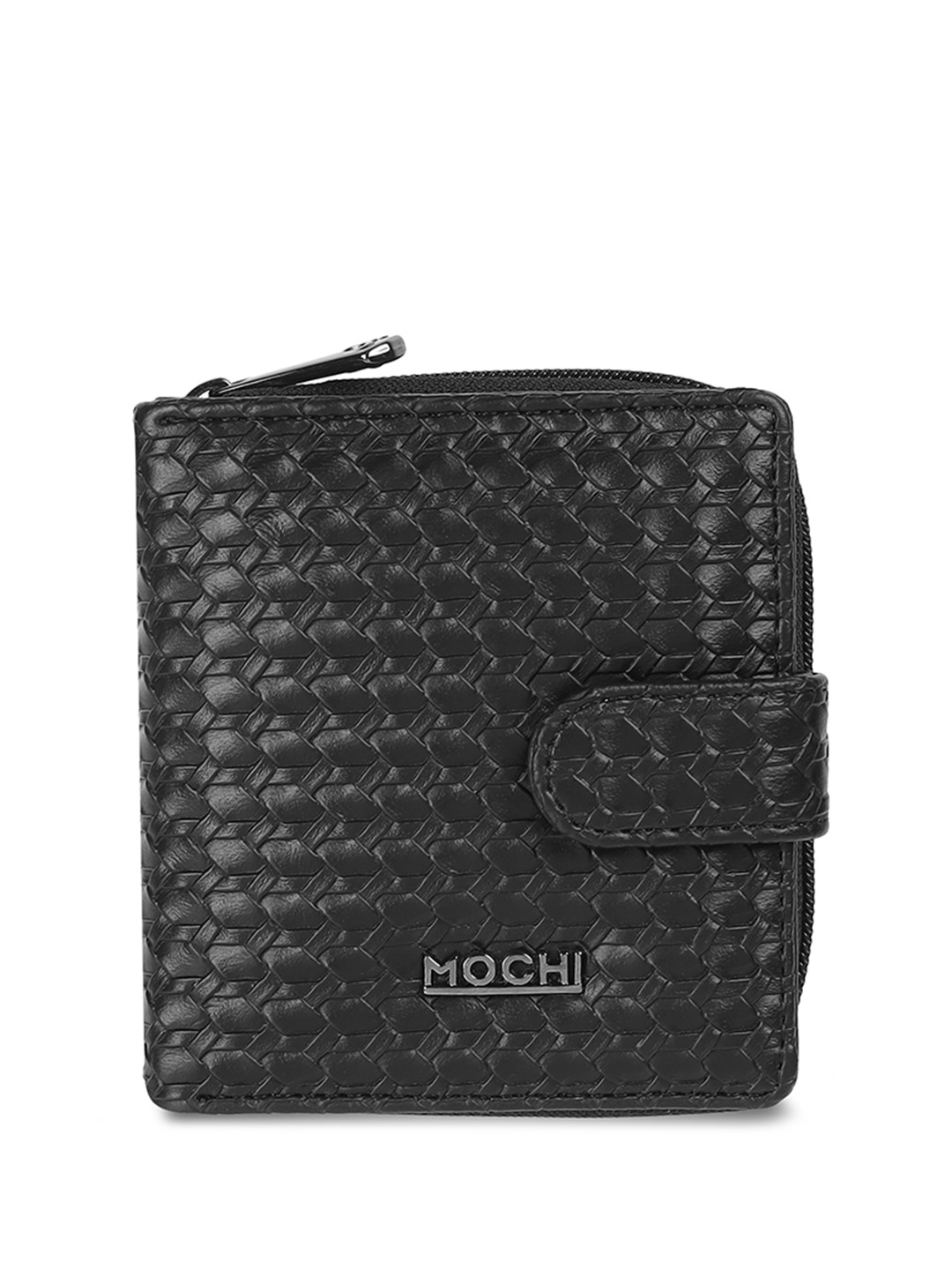 

Mochi Women Two Fold Wallet, Black