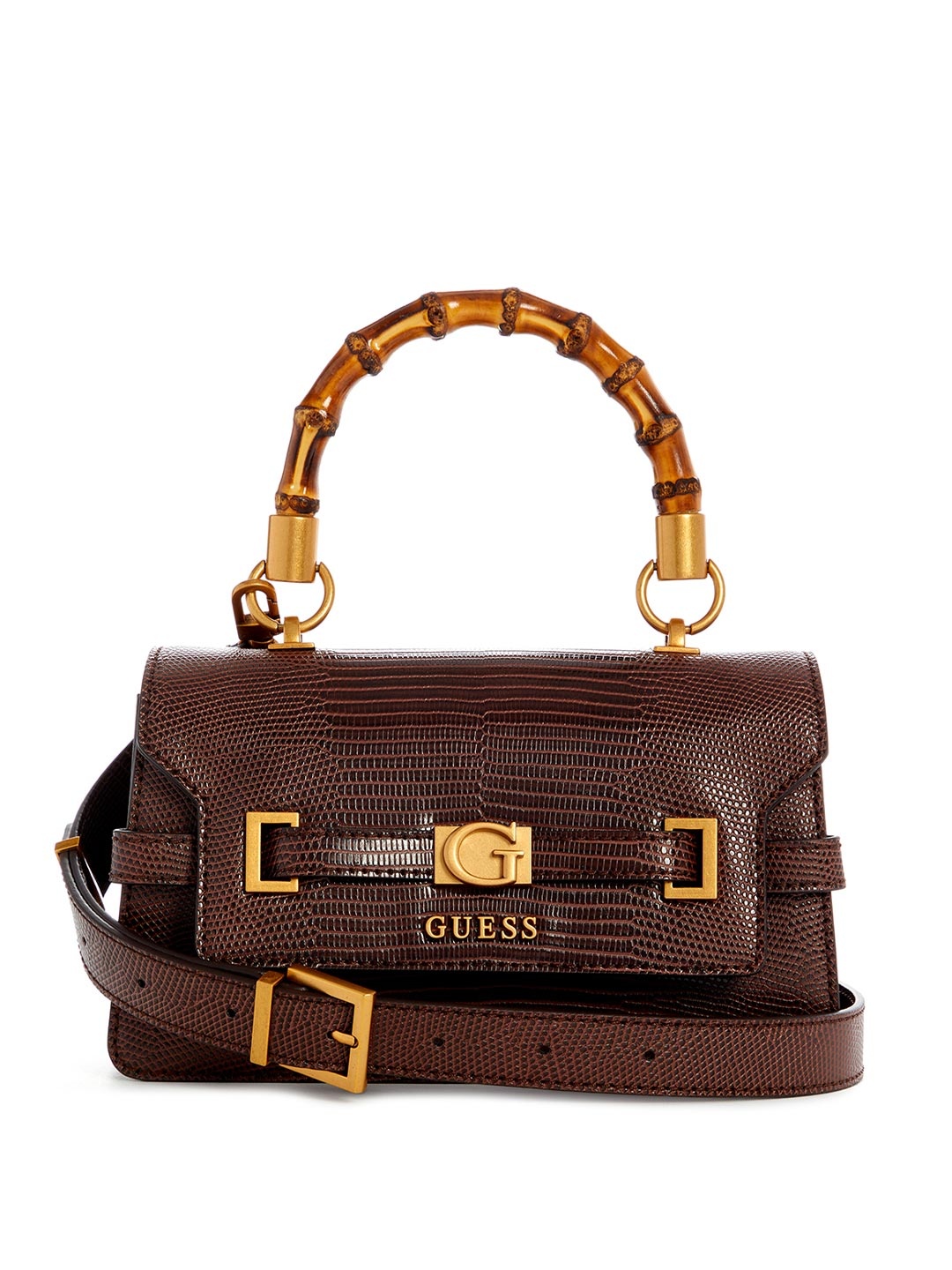 

GUESS Women Sibel Textured Crossbody Shoulder Bag, Brown