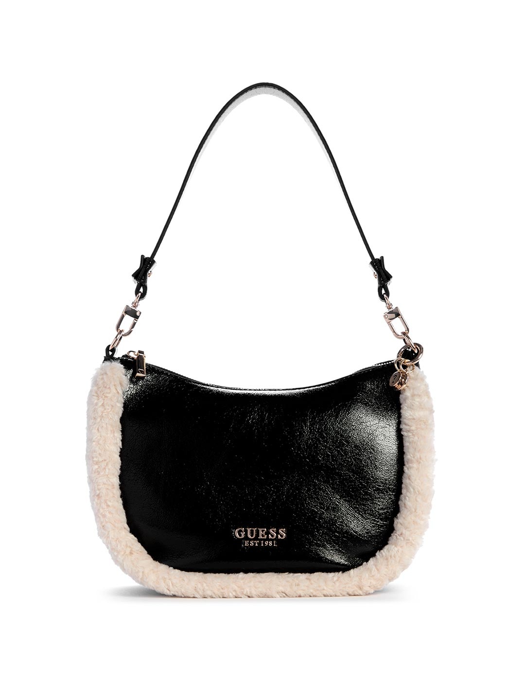

GUESS Women Structured Hobo Bag, Black