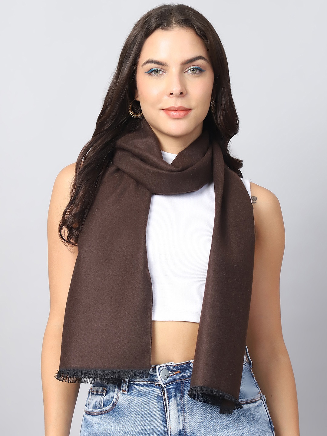 

ELLIS Unisex Acrylic Mufflers, Brown