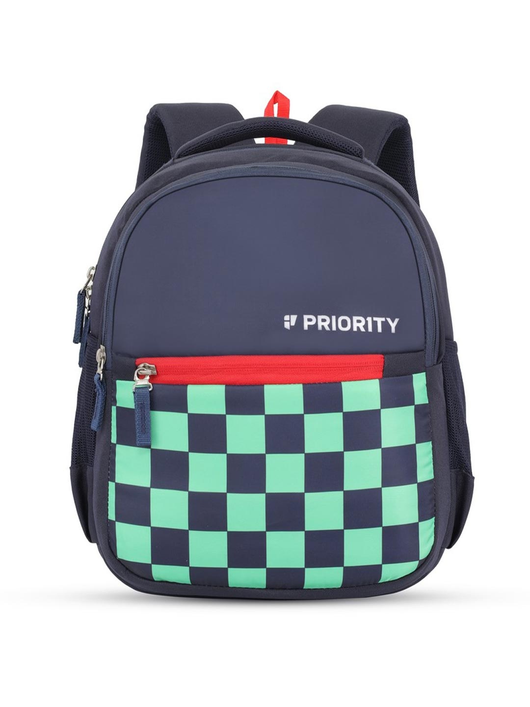 

Priority Kids Colourblocked Backpack, Navy blue