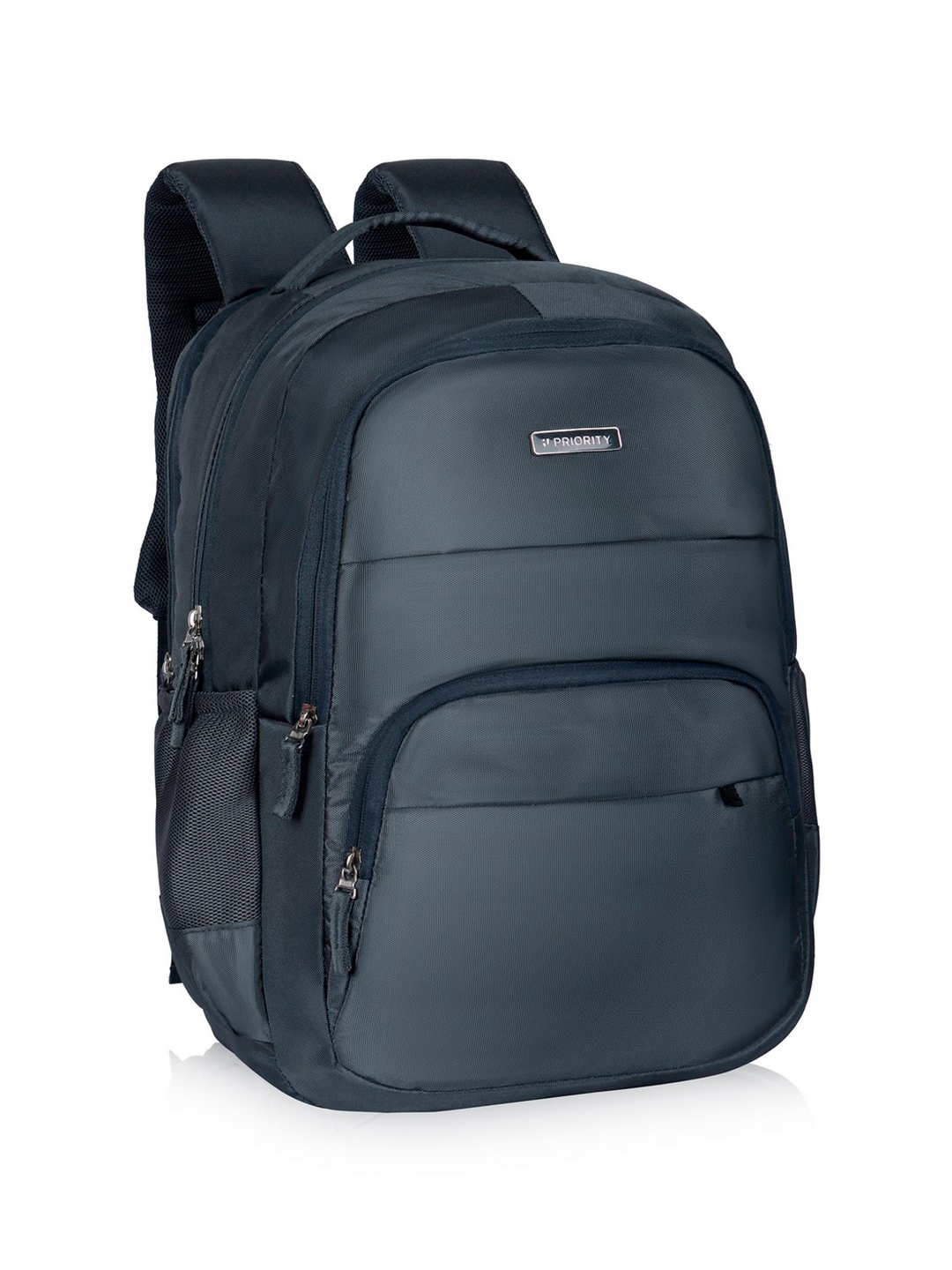 

Priority Unisex Brand Logo Ergonomic Backpack, Grey