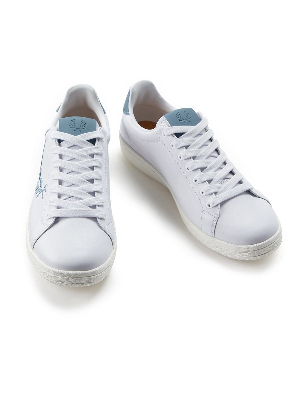 

Fred Perry Men Leather Sneakers, White