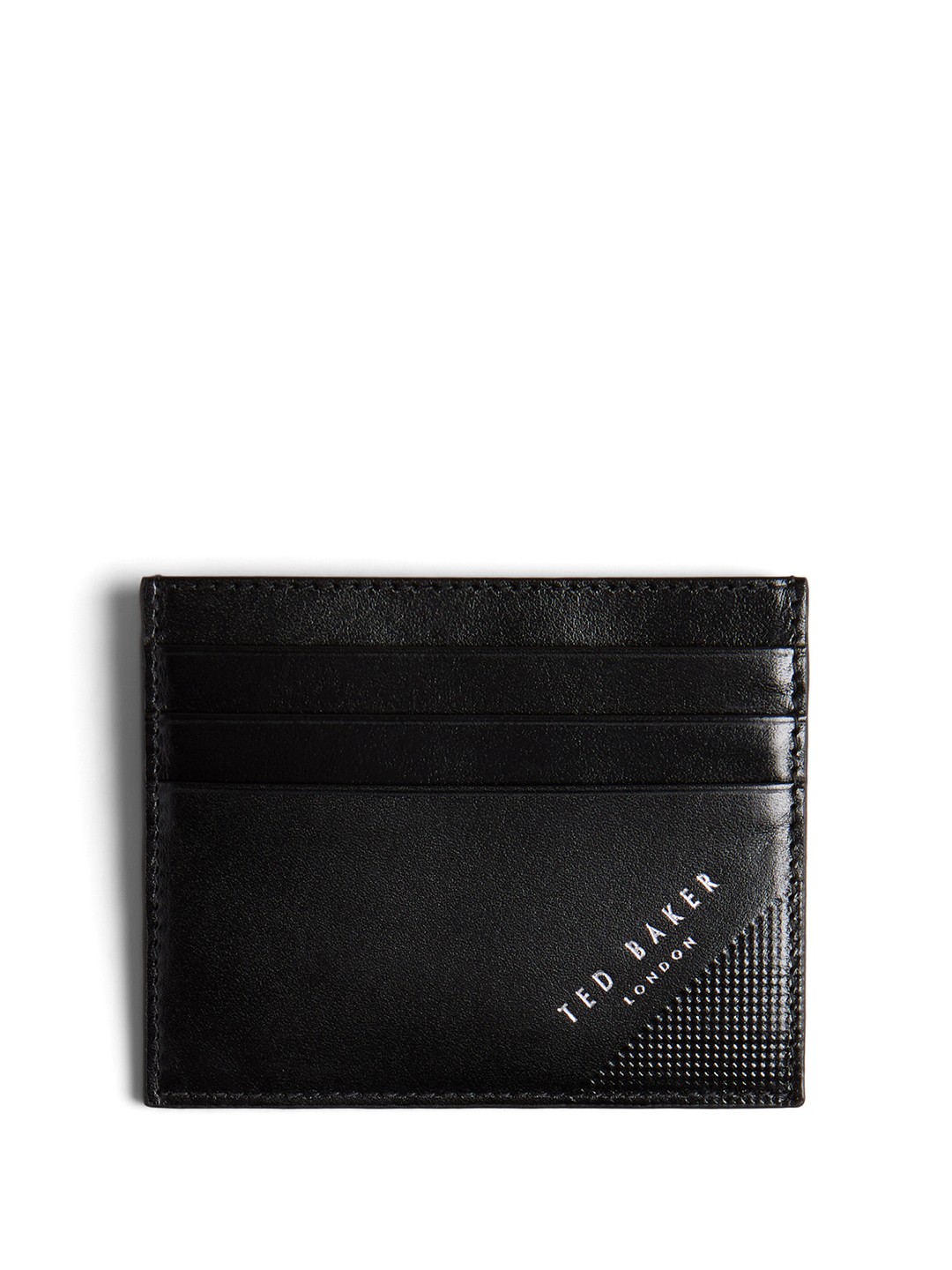 

Ted Baker Men Leather Card Holder, Black