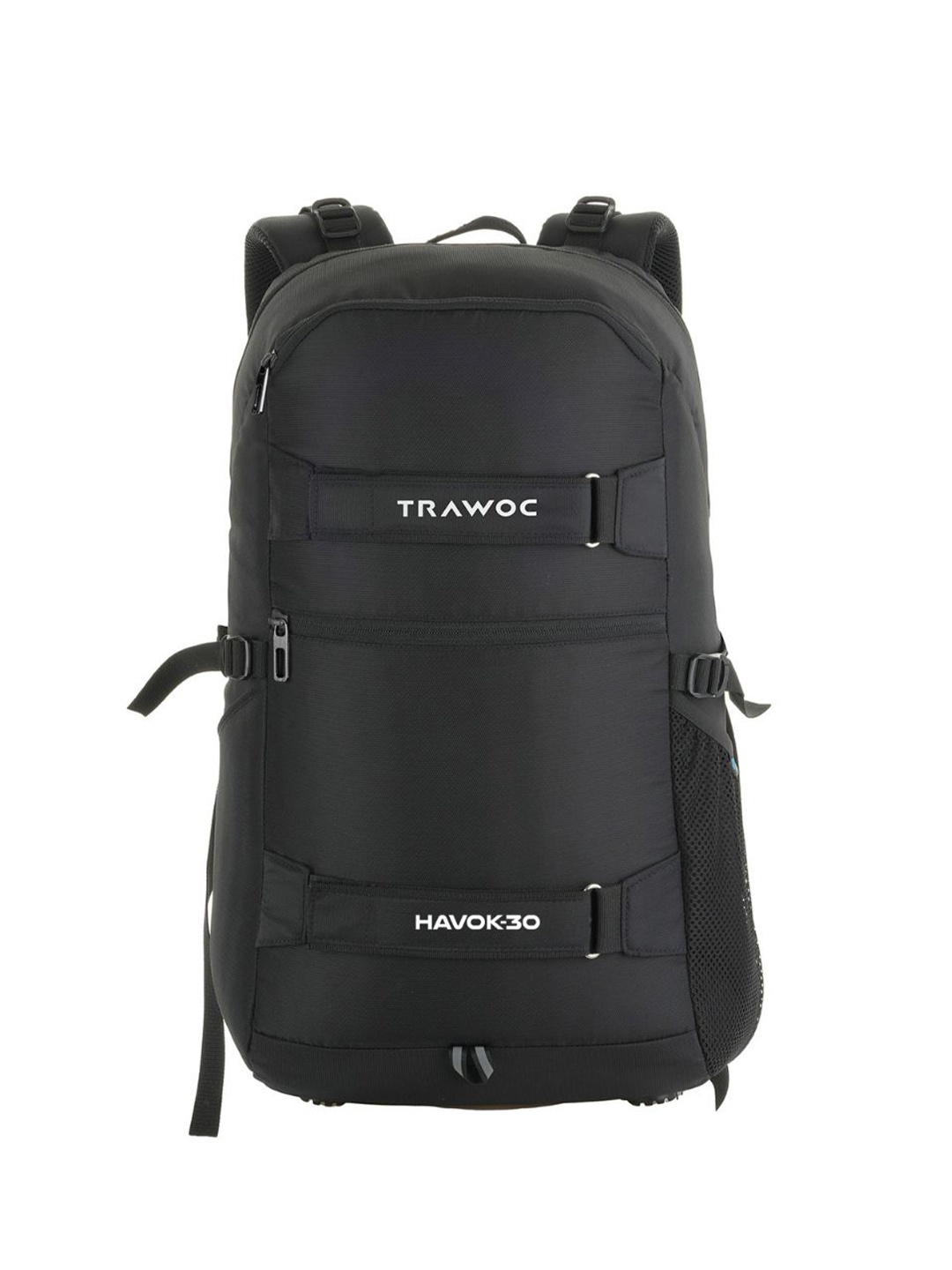

TRAWOC HAVOK Solid Unisex 30L Laptop Backpack Ideal for Office & Day Trips, Black