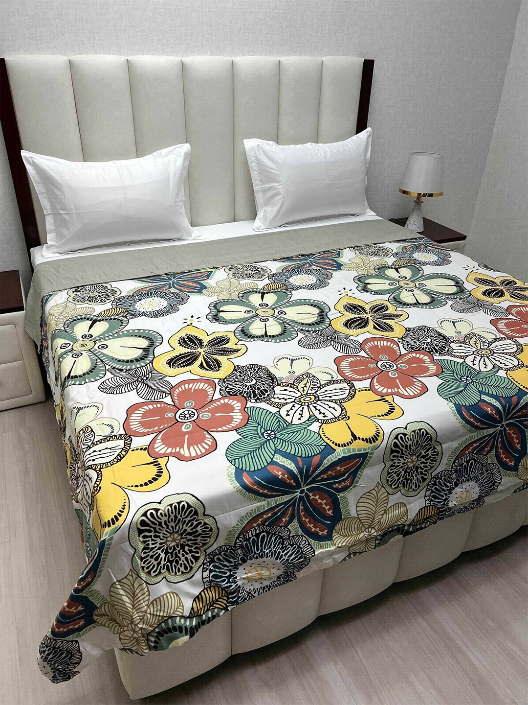 

Pure Decor King Size Comforter Blanket for Double Bed 2.23 m x 2.36 m, White