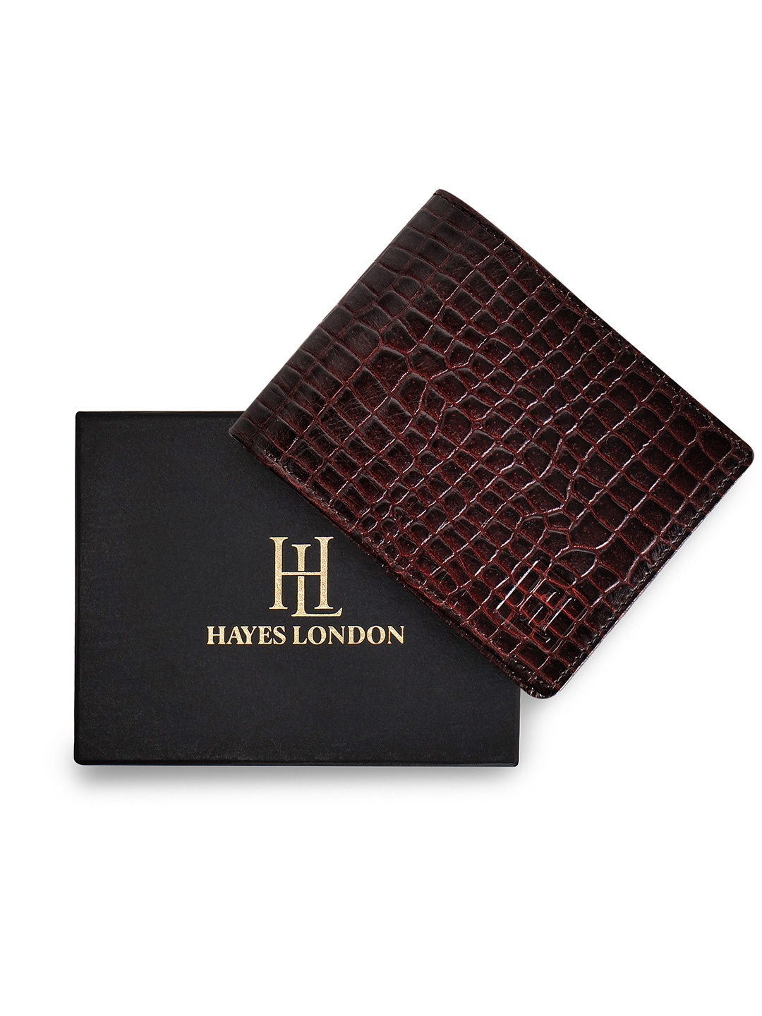 

Hayes London Men Wallets Genuine Leather with RFID Blocking, Brown