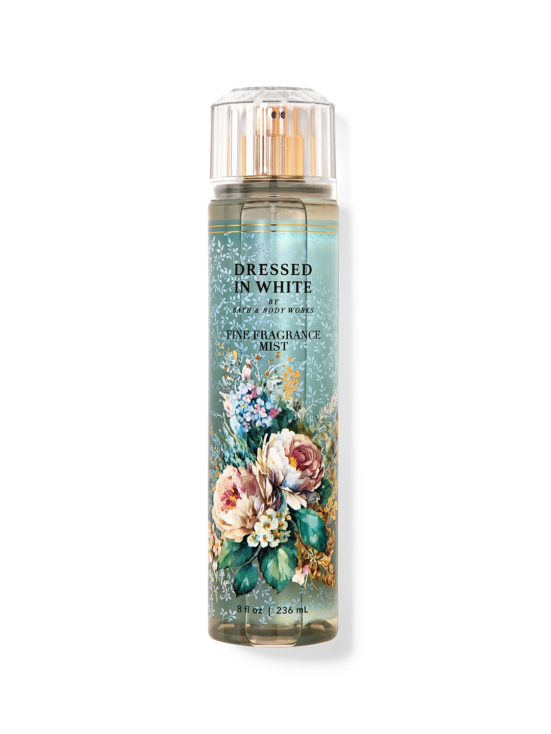 

Bath & Body Works Women Dressed In White Fine Fragrance Mist - 236ml, Blue