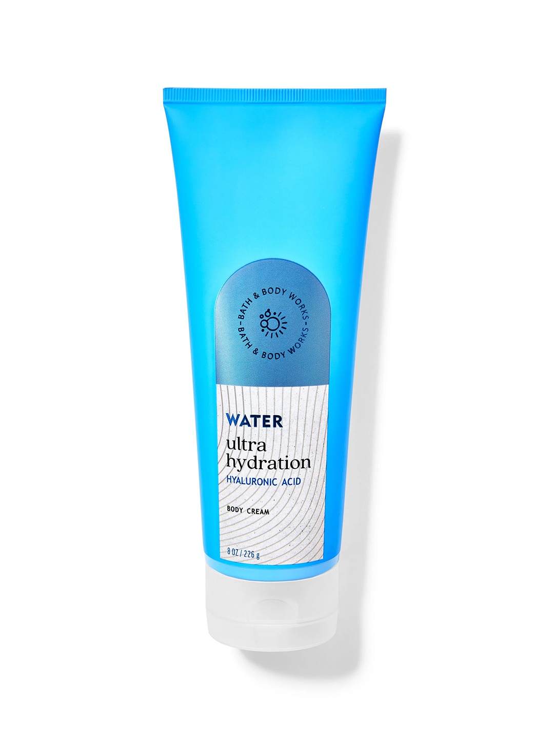 

Bath & Body Works Water Ultra Hydration with Hyaluronic Acid Body Cream - 226 g, Blue