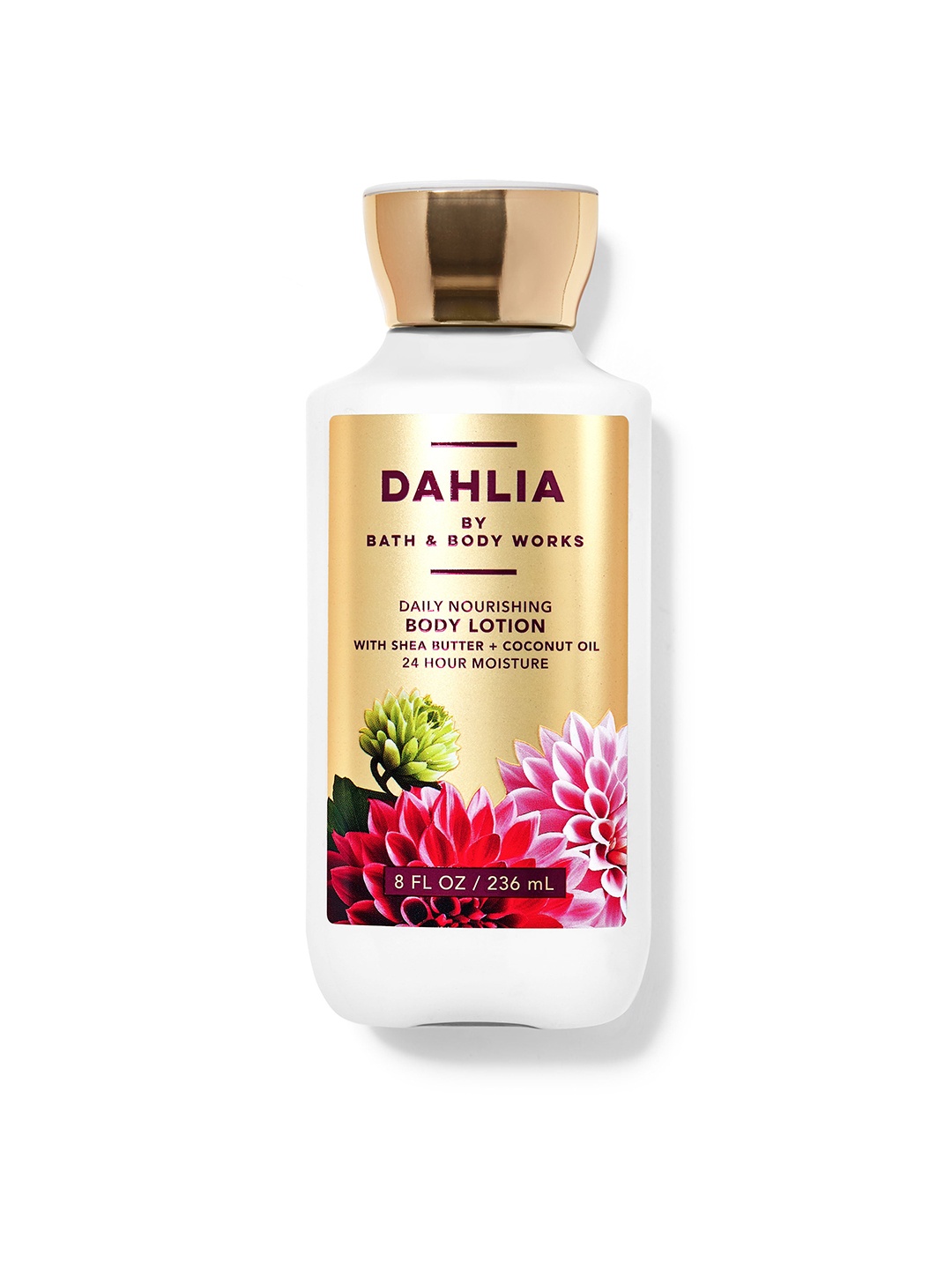

Bath & Body Works Dahlia Body Lotion with Shea Butter - 236ml, Gold