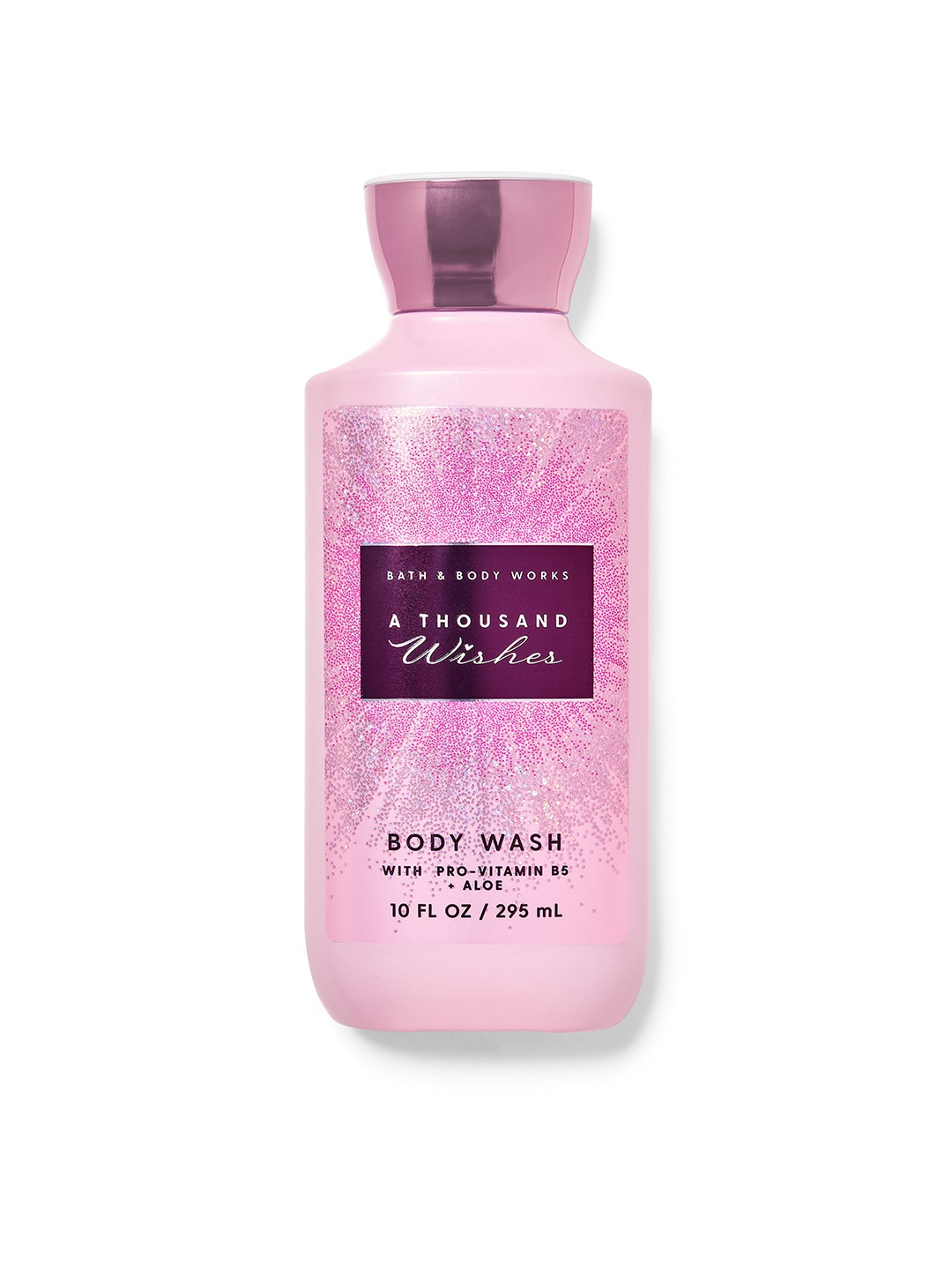 

Bath & Body Works A Thousand Wishes Body Wash with Vitamin E & Aloe - 295 ml, Pink