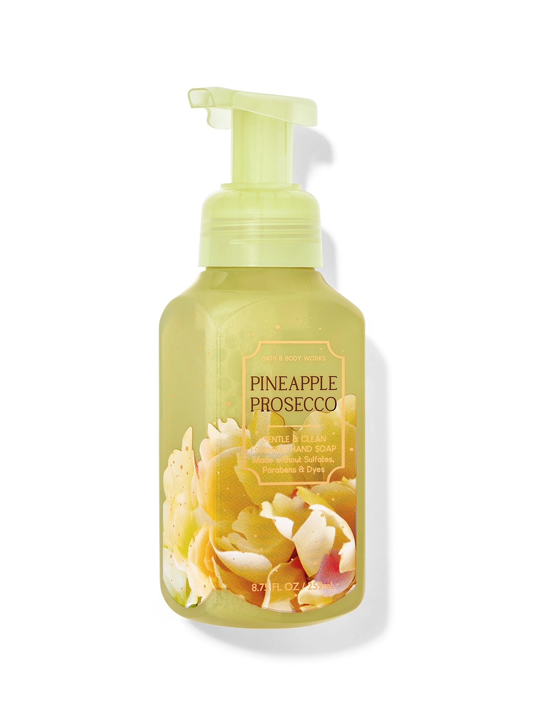 

Bath & Body Works Pineapple Prosecco Gentle & Clean Foaming Hand Soap - 259 ml, Green