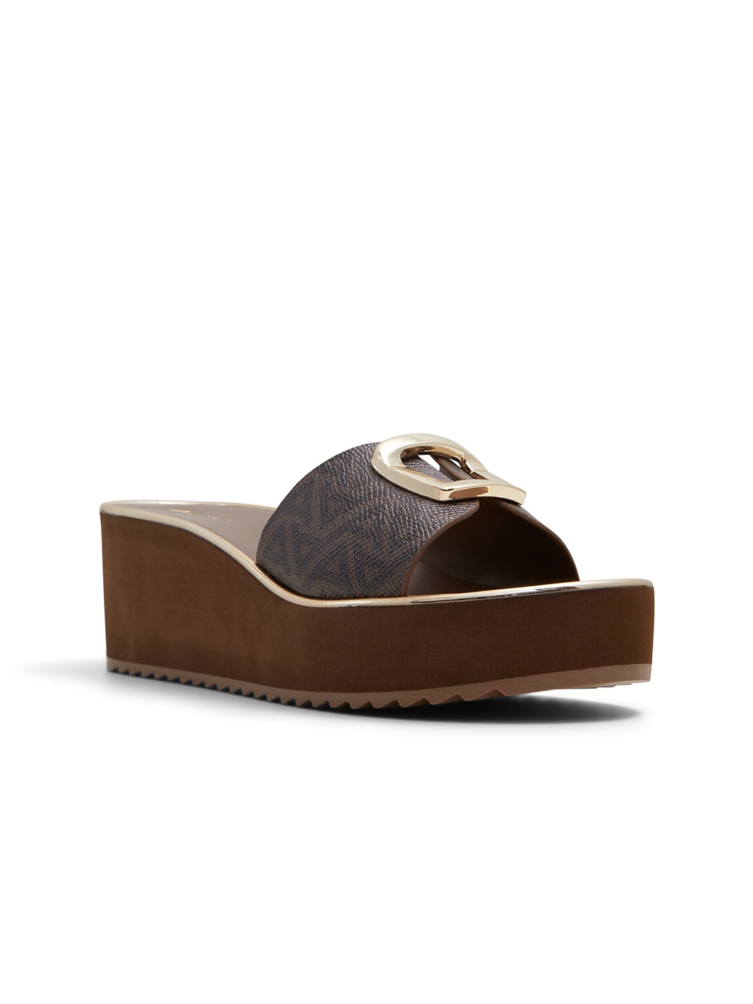 

ALDO Block-Heeled Sandals, Brown