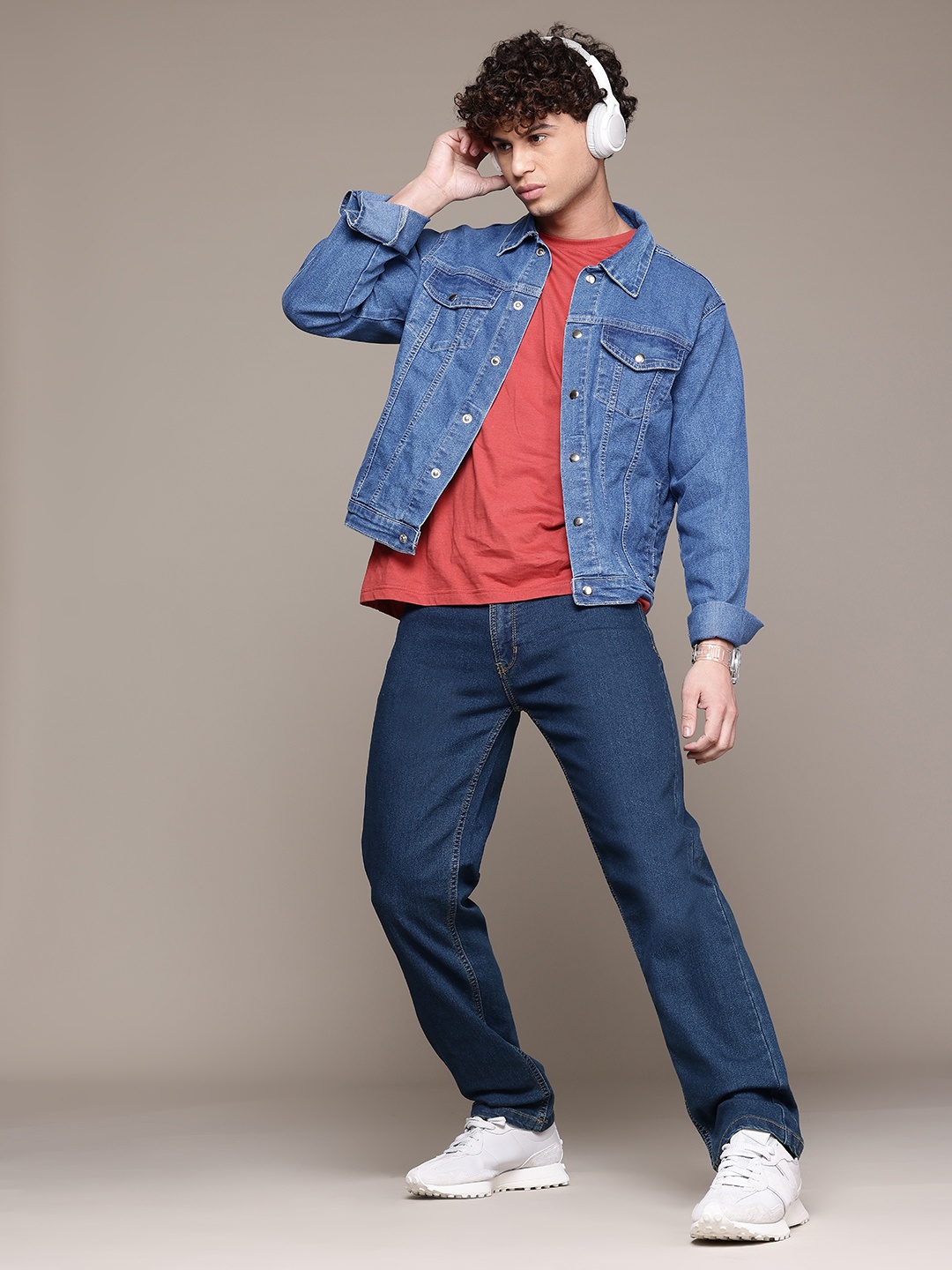 

The Roadster Lifestyle Co. Men Regular Fit Jeans, Blue