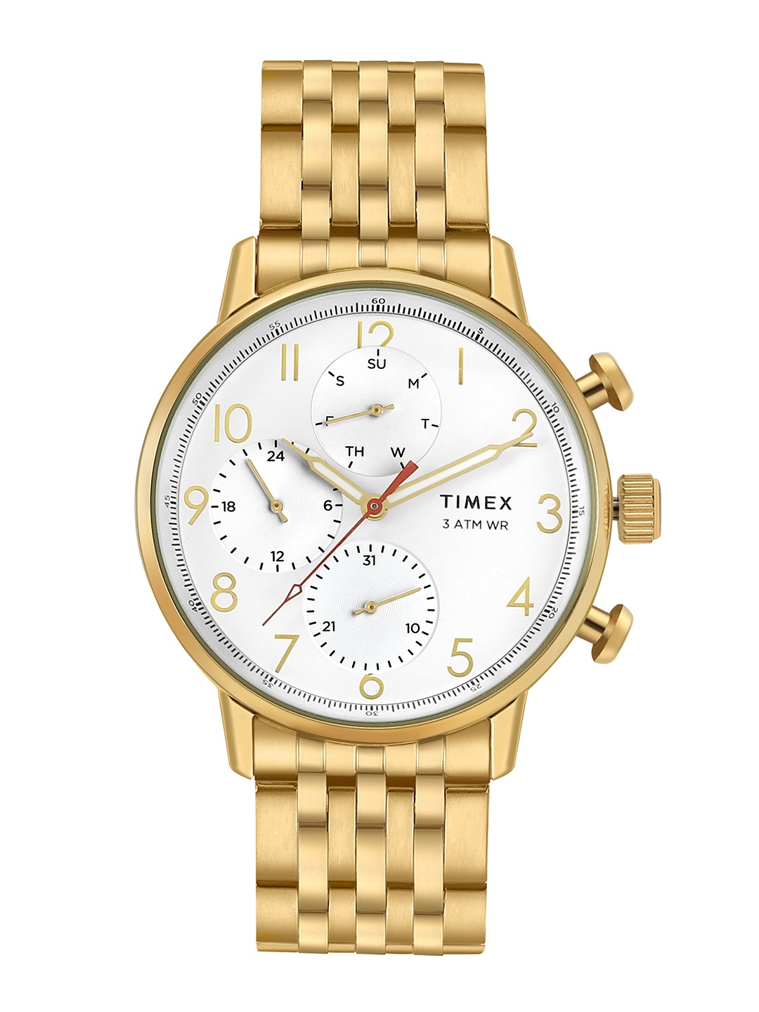 

Timex Men Analogue Multi Functional Watch - TWEG25404, White