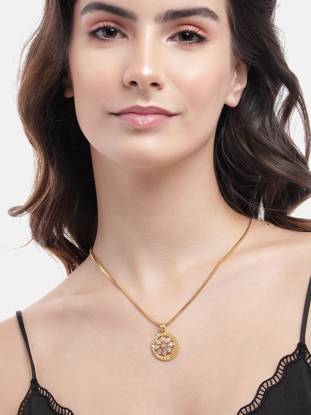 

MANSIYAORANGE Gold-Plated Necklace