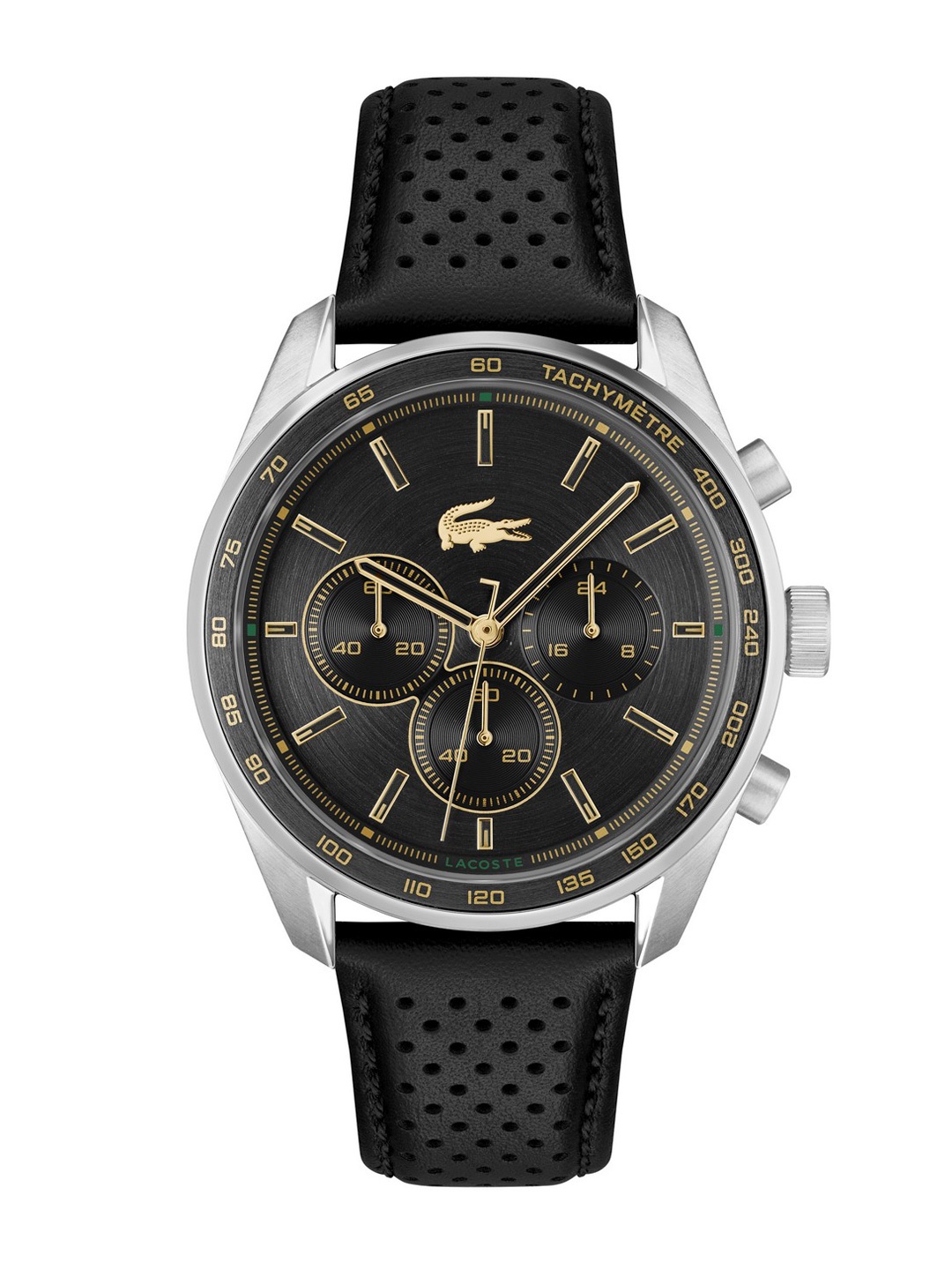 

Lacoste Men Boston Chronograph Analogue Watch 2011379, Black