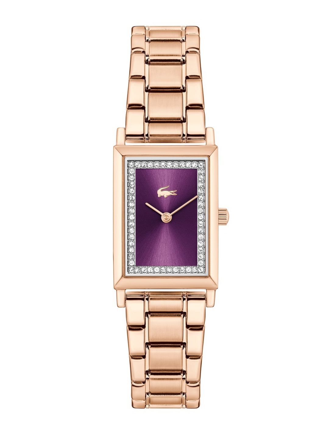 

Lacoste Women Catherine Embellished Analogue Watch 2001405, Purple