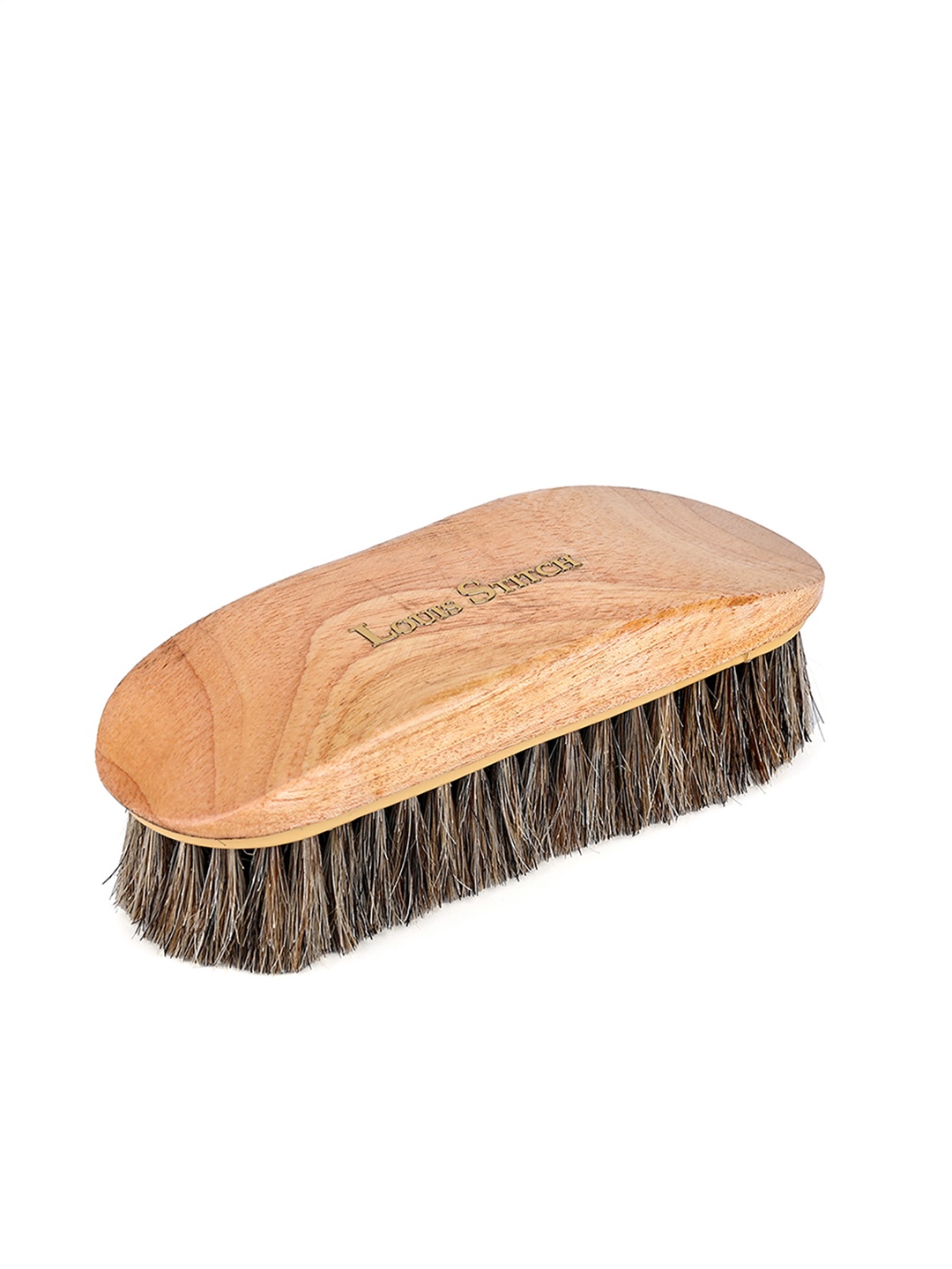 

LOUIS STITCH Premium Shoe Brush for Formal Shoes, Brown
