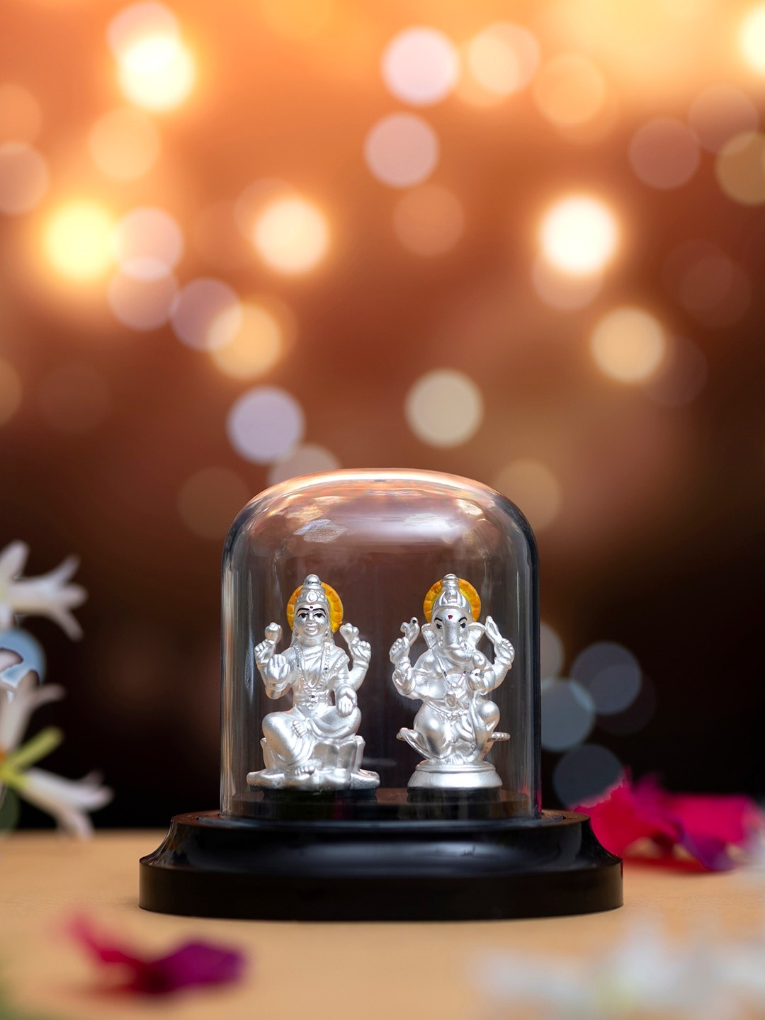 

Zavya Silver-Toned Religious Idol Showpiece