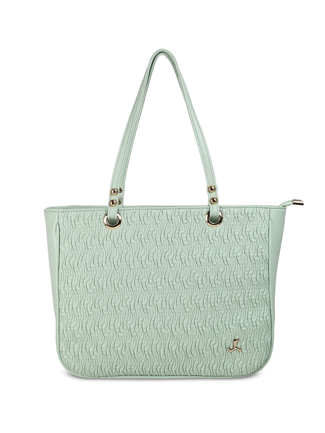 

Mochi Oversized Shopper Tote Bag With Quilted, Green