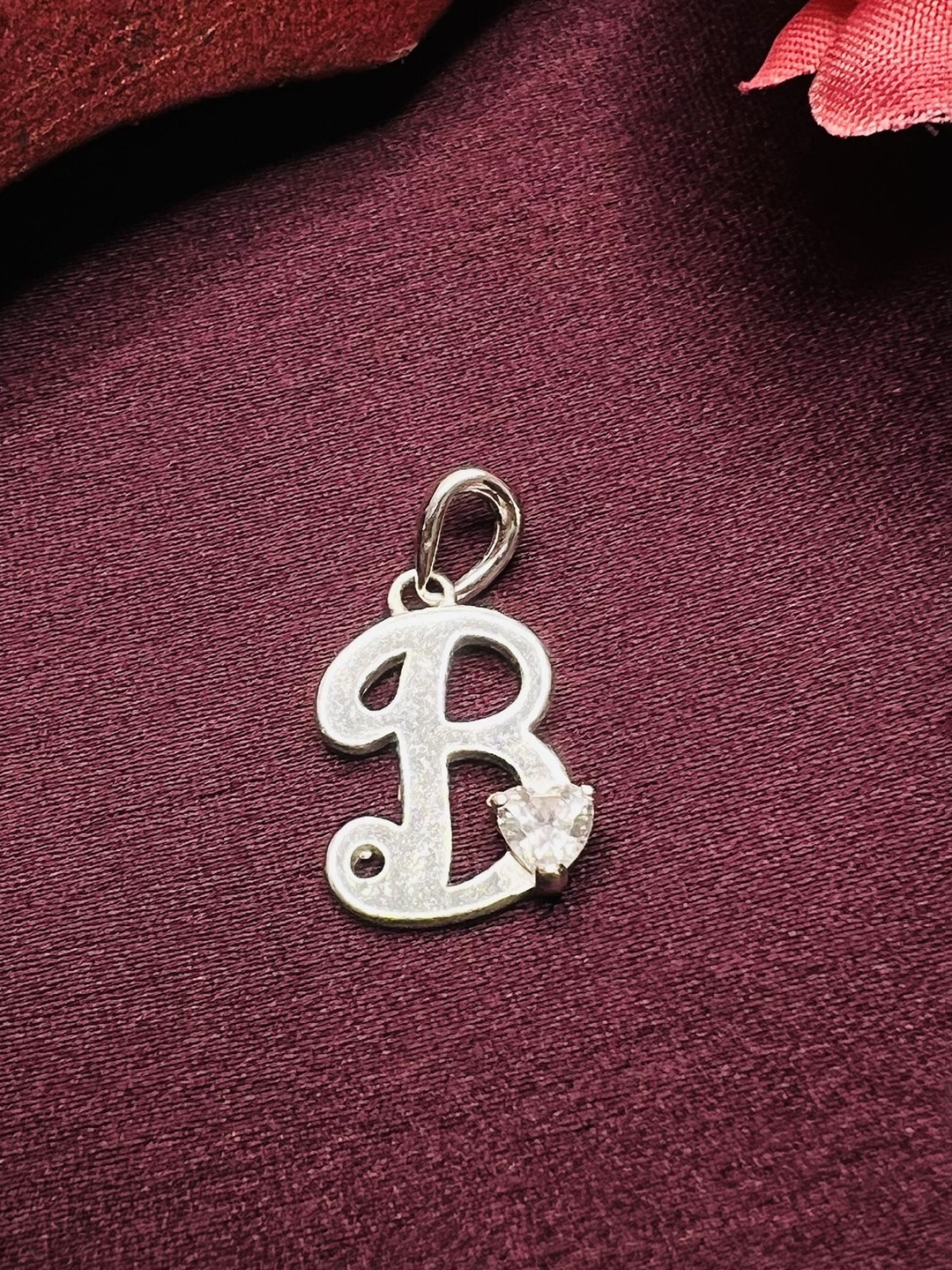 

Arte Jewels Cubic Zirconia Studded Contemporary Pendant, Silver