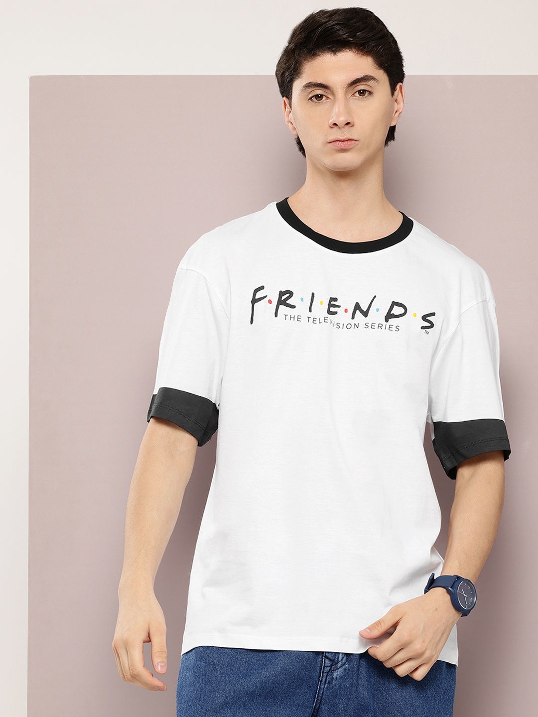 

Kook N Keech Typography Printed Oversized T-shirt, White