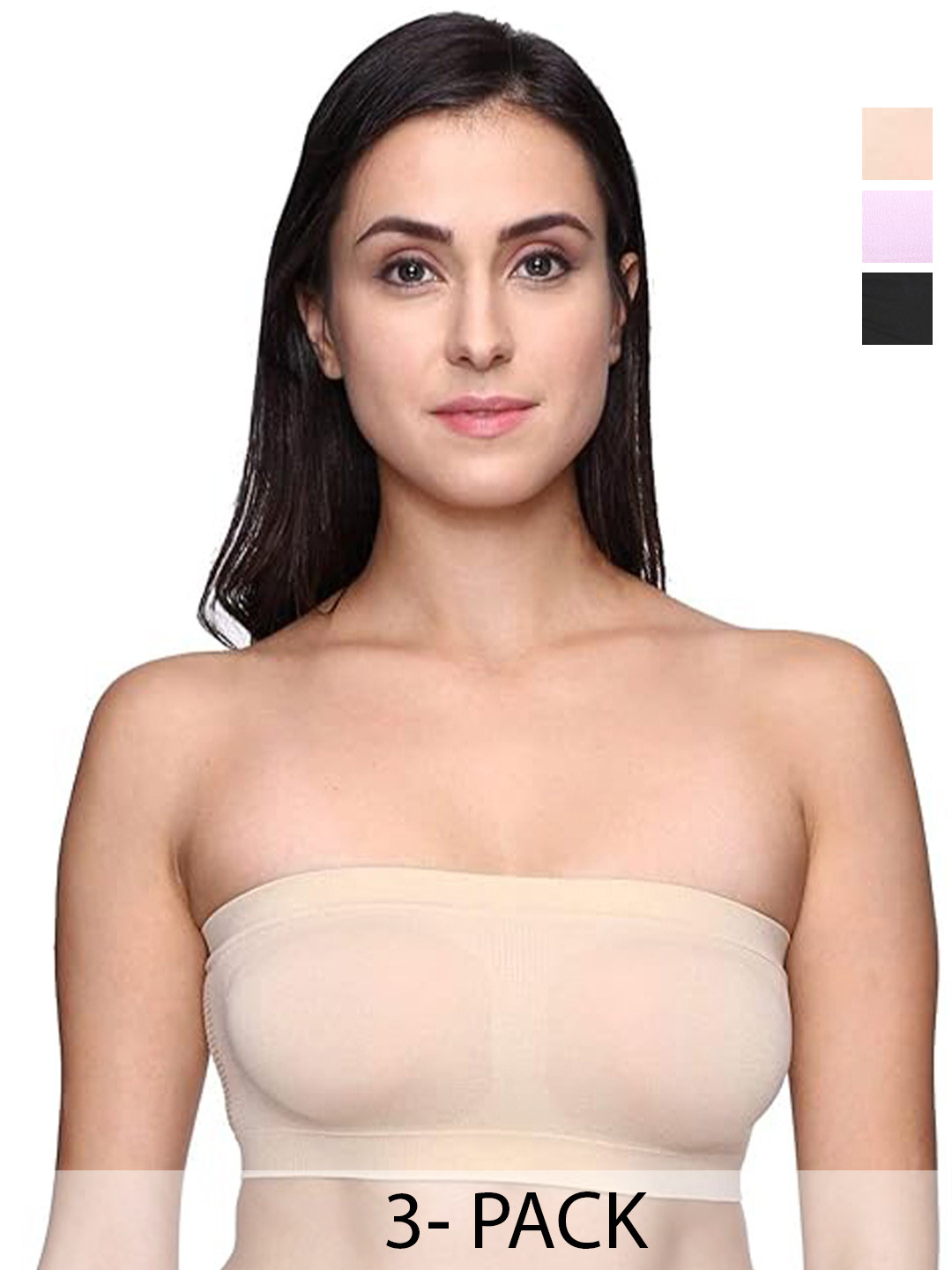 

INDIROCKS Bra Half Coverage, Beige