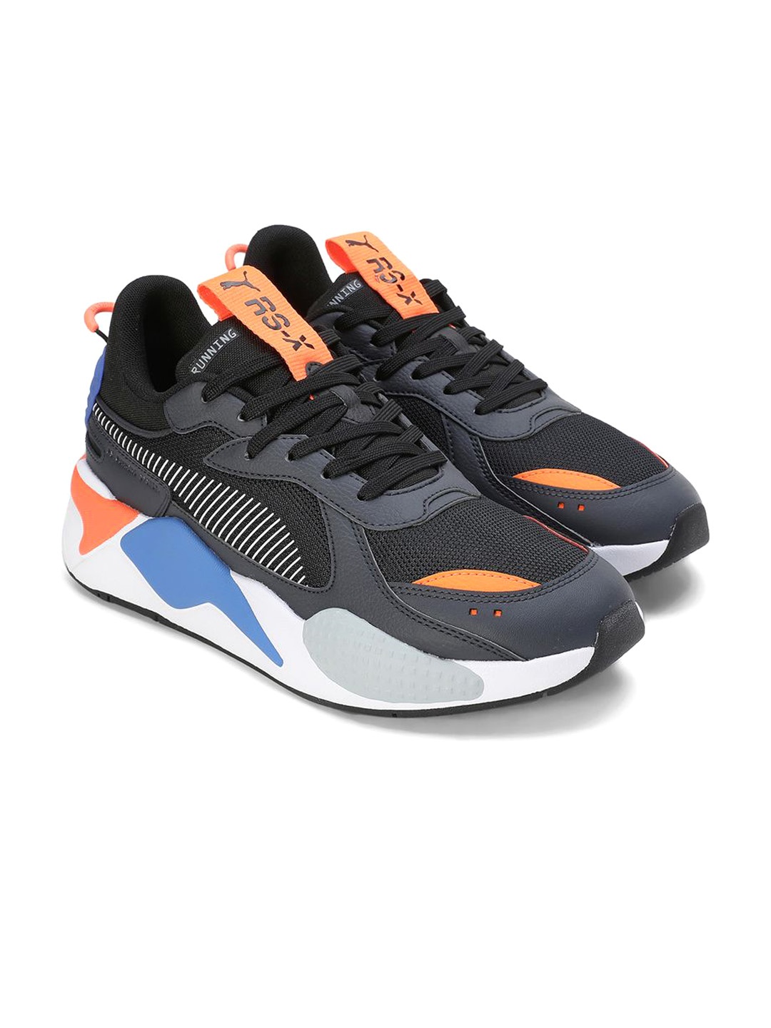 

Puma Unisex RS-X Geek Lace-Ups Sneakers, Black