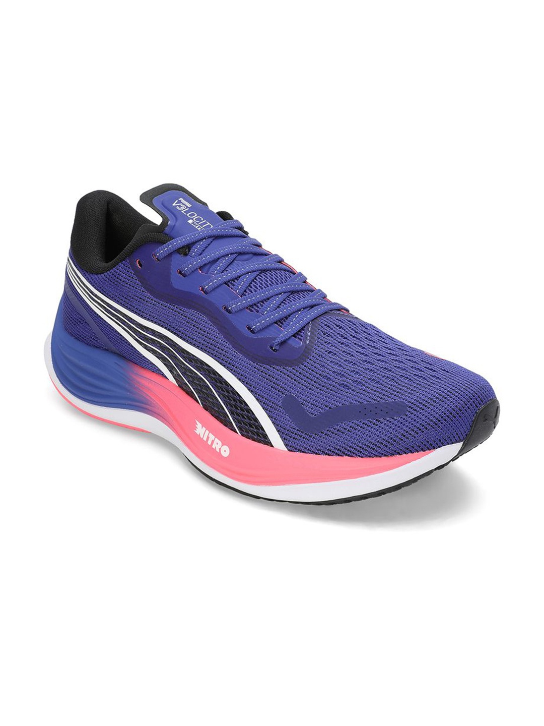 

Puma Unisex Velocity NITRO 3 Running Shoes, Blue