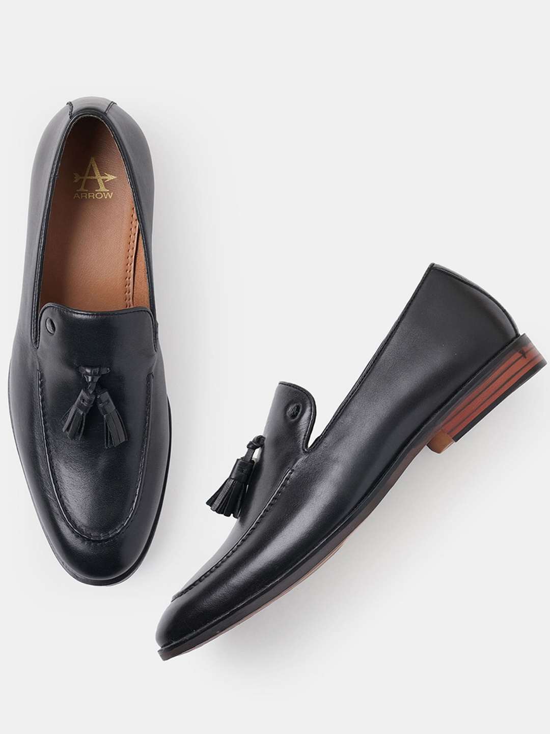 

Arrow ELLIPSE 2.0 Men Slip On Formal Loafers, Black