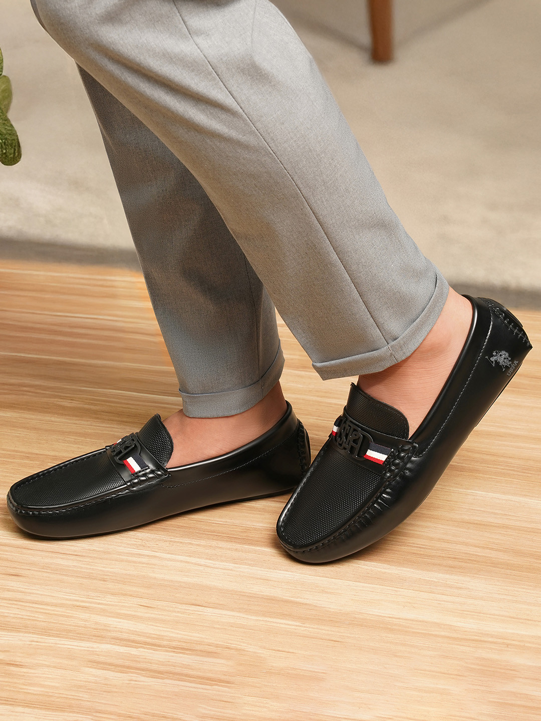 

U.S. Polo Assn. Men ANTON Loafers, Black