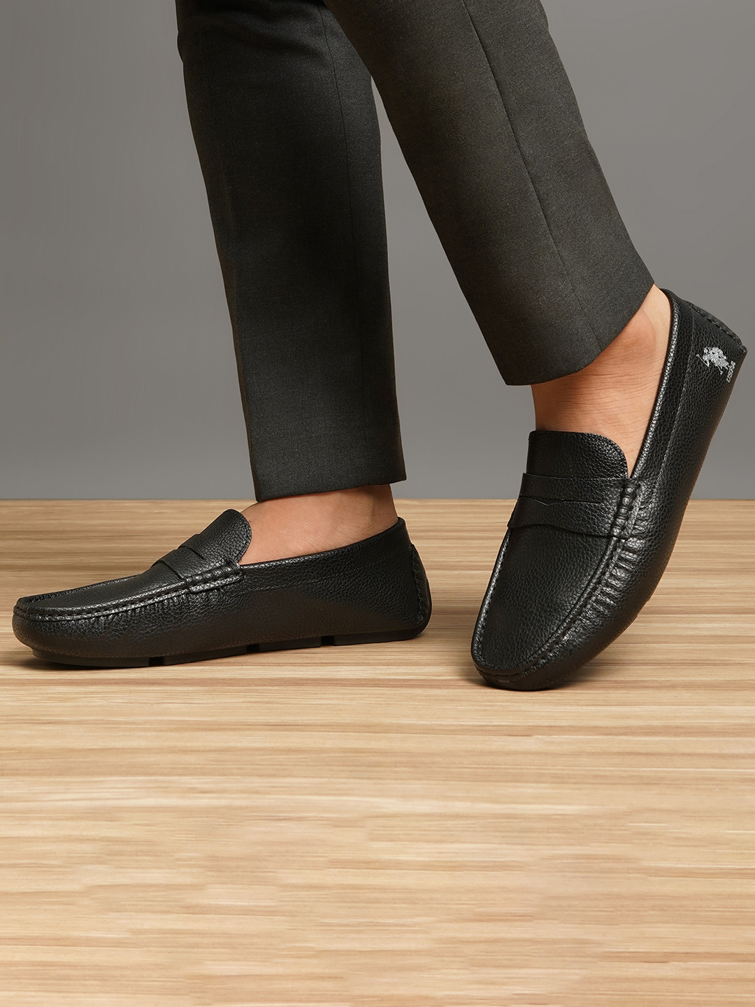 

U.S. Polo Assn. Men KIGER Loafers, Black