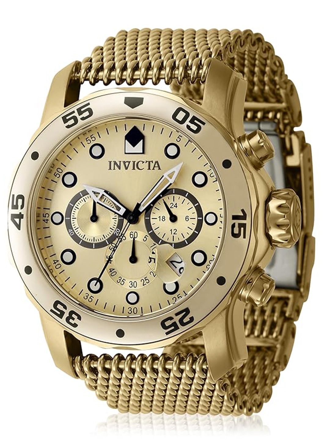 

Invicta Men Pro Diver Quartz Analogue Watch - 47239, Blue