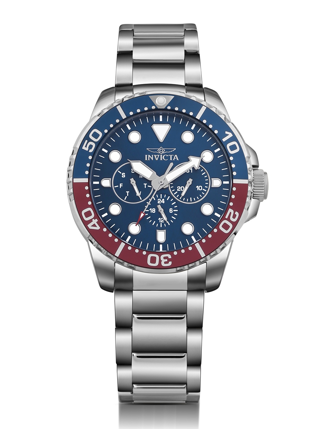 

Invicta Men Pro Diver Quartz Analogue Watch - 47227, Blue