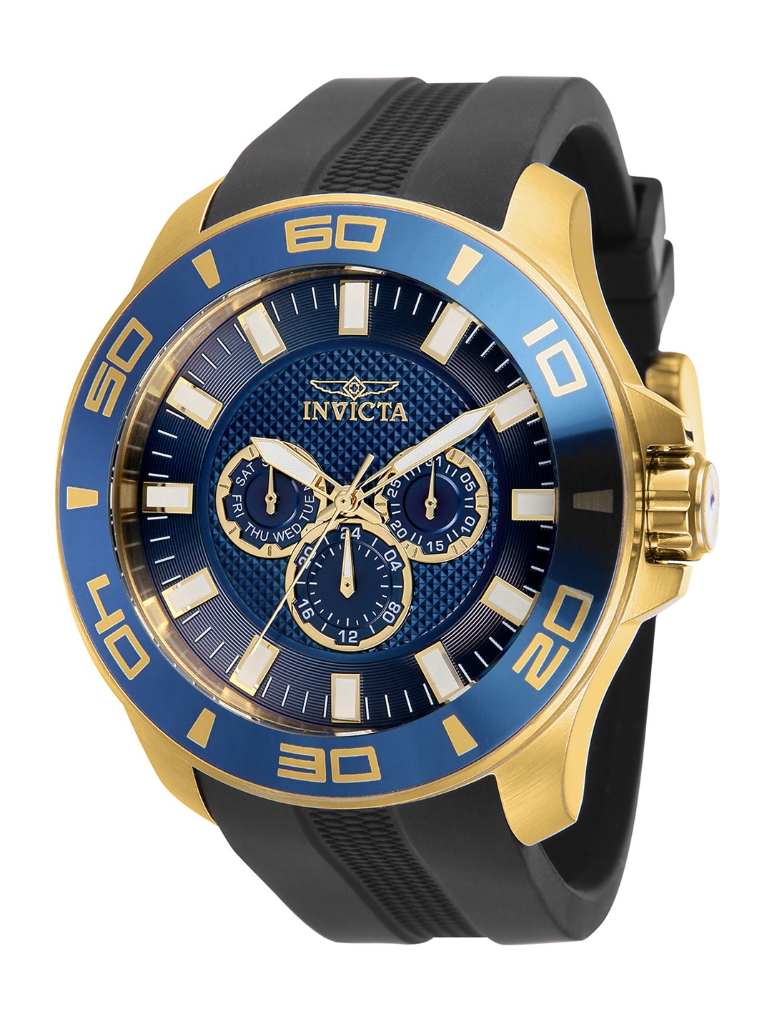 

Invicta Men Dial & Straps Analogue Watch 37185, Black