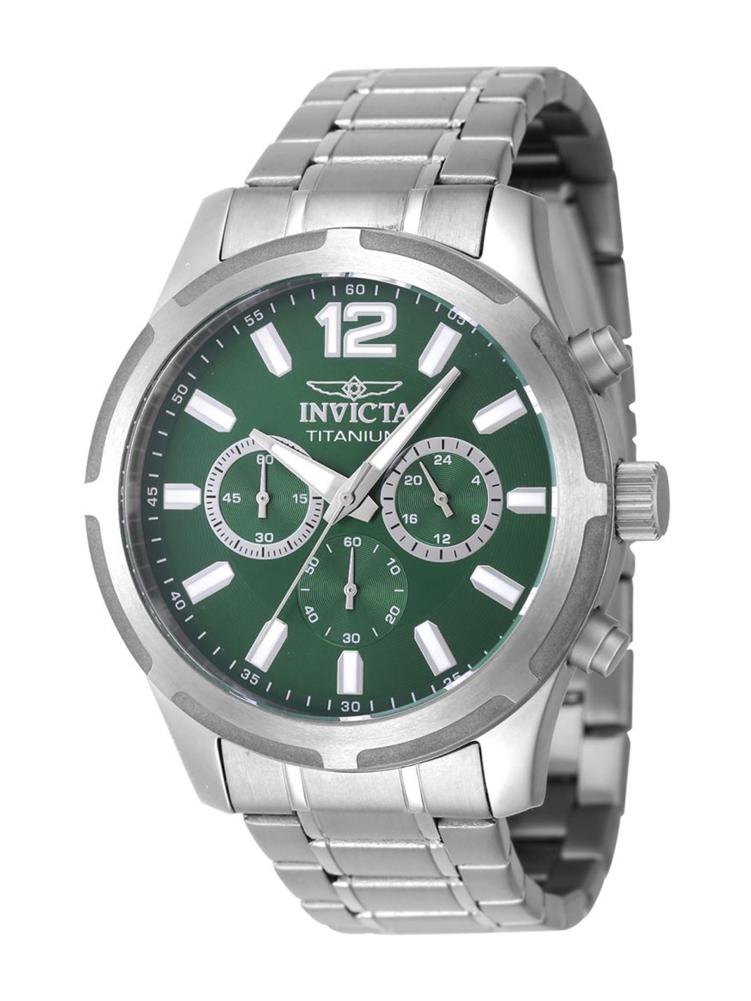 

Invicta Men Dial & Stainless Steel Straps Analogue Watch 47512, Silver