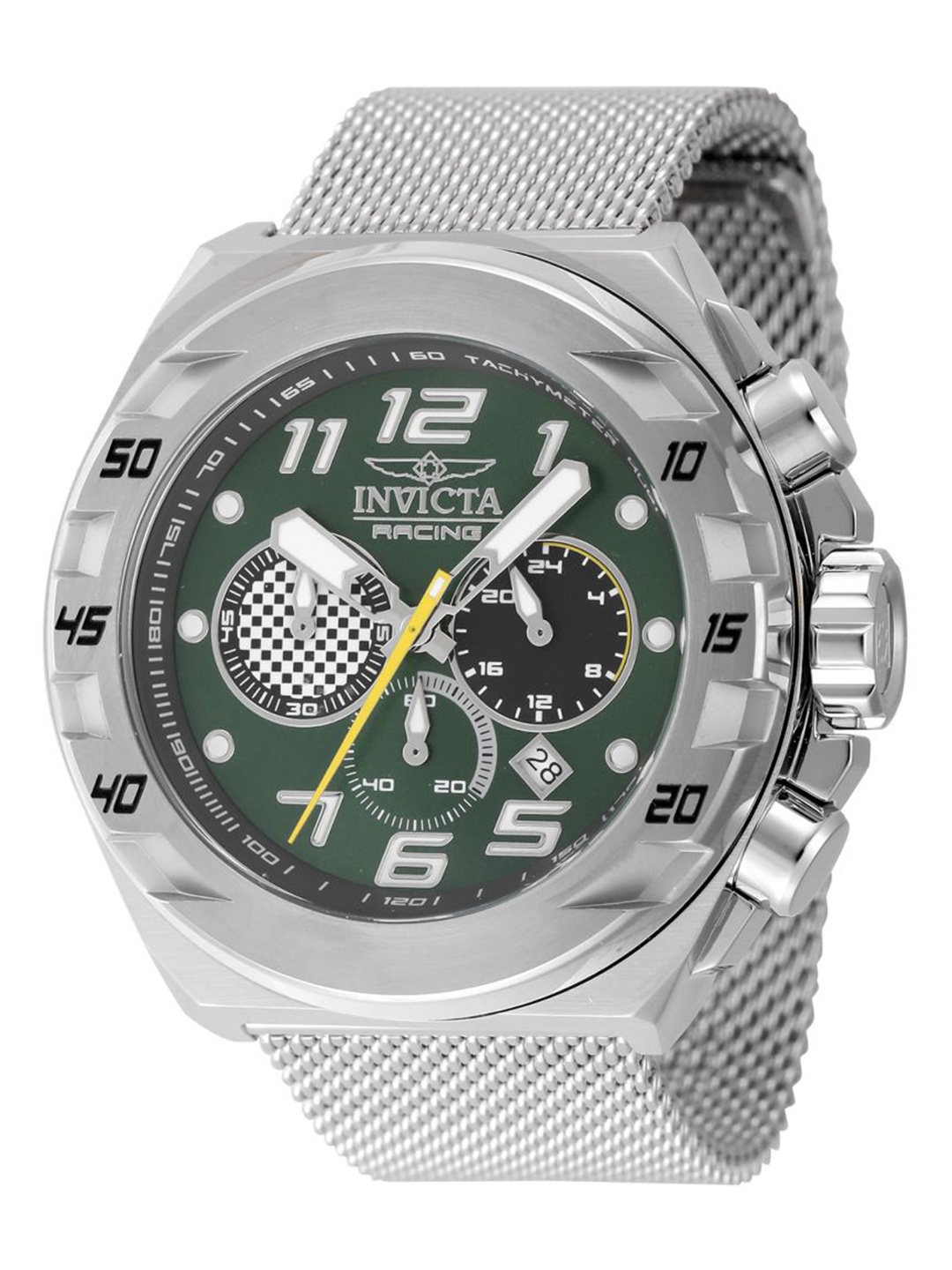 

Invicta Men Dial & Stainless Steel Straps Analogue Watch 47200, Silver