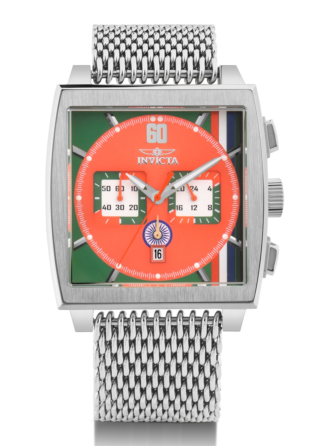 

Invicta Men Racing Quartz Analogue Watch - 47608, Orange