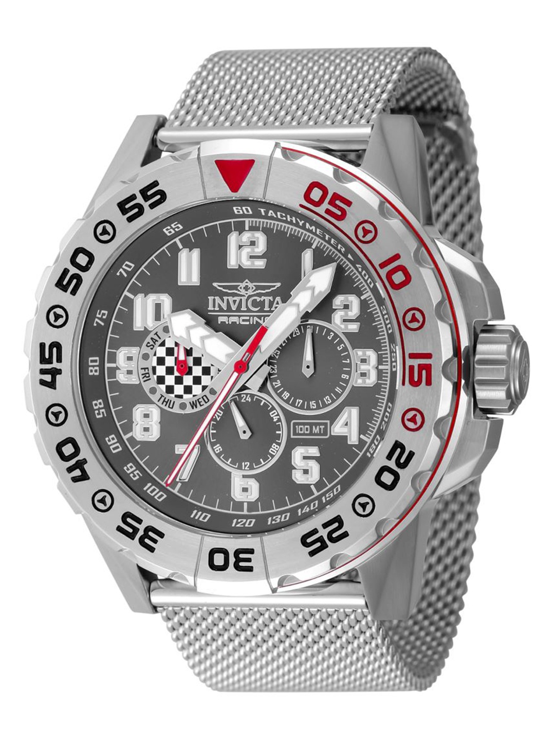 

Invicta Men Dial & Stainless Steel Straps Analogue Watch 47213, Silver