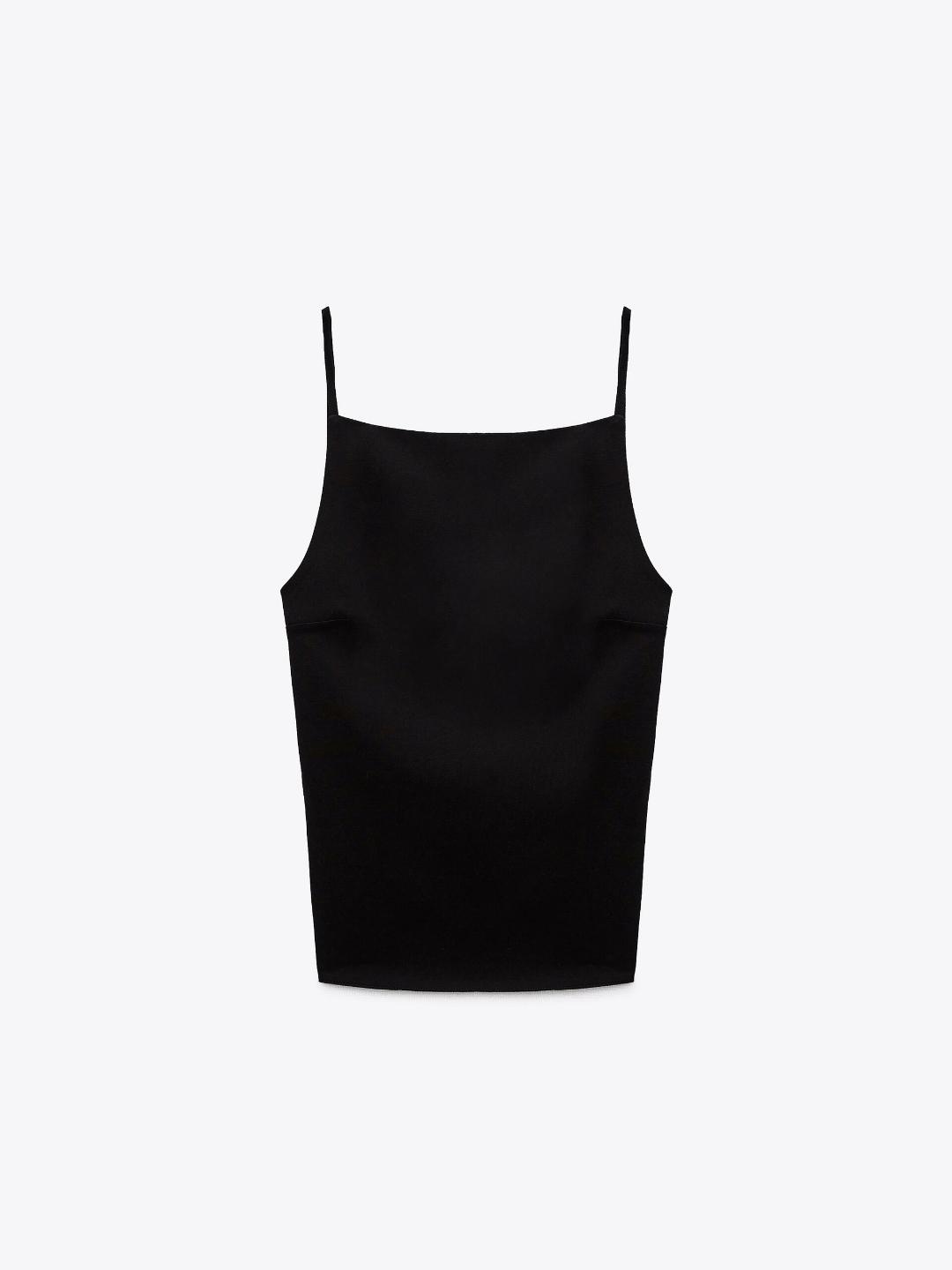 

ZARA Women Black Tops