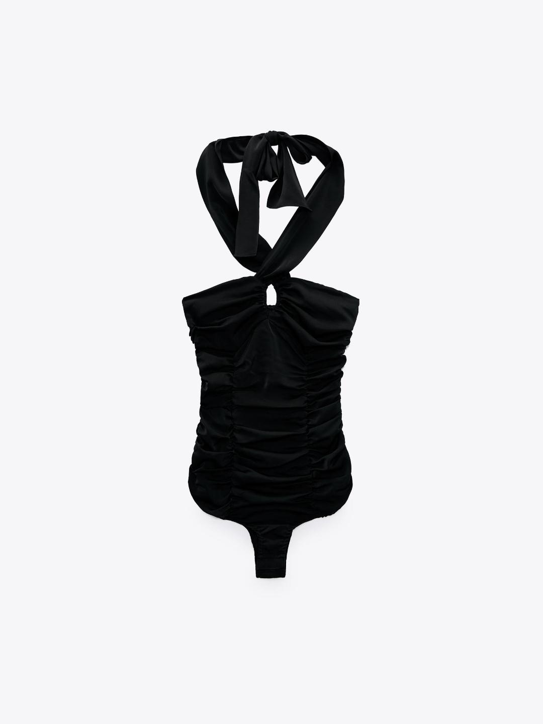 

ZARA Women Bodysuit, Black